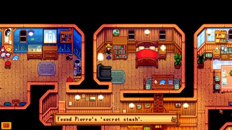 Everybody loves this game! And I wanna find out if I will as well. . Stardew valley pierre secret stash